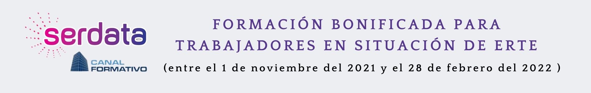 Cursos de formación para trabajadores en ERTE